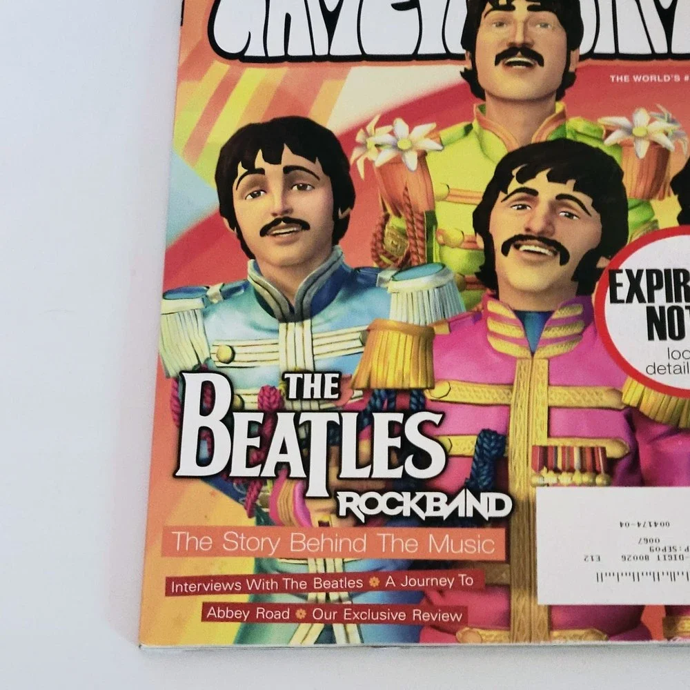 Game Informer Magazine #197 Sept. 2009 Beatles Rock Band Edition. Rare